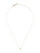 Zoë Chicco 14K Diamond Floating Solitaire Pendant Necklace