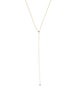 Zoë Chicco 14K Diamond Bezel Lavalier Necklace