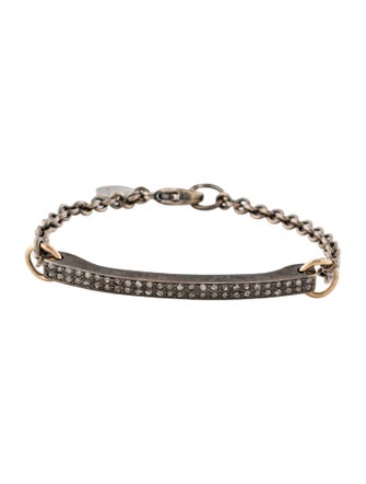 Zoë Chicco Diamond Bar Link Bracelet