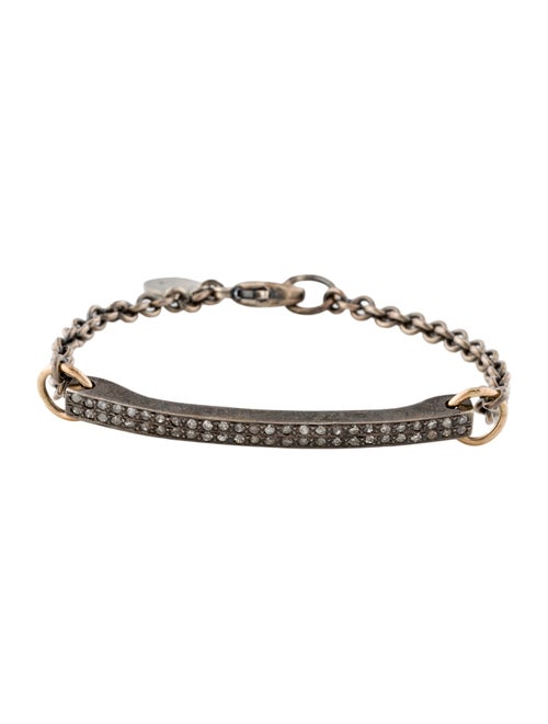 Zoë Chicco Diamond Bar Link Bracelet