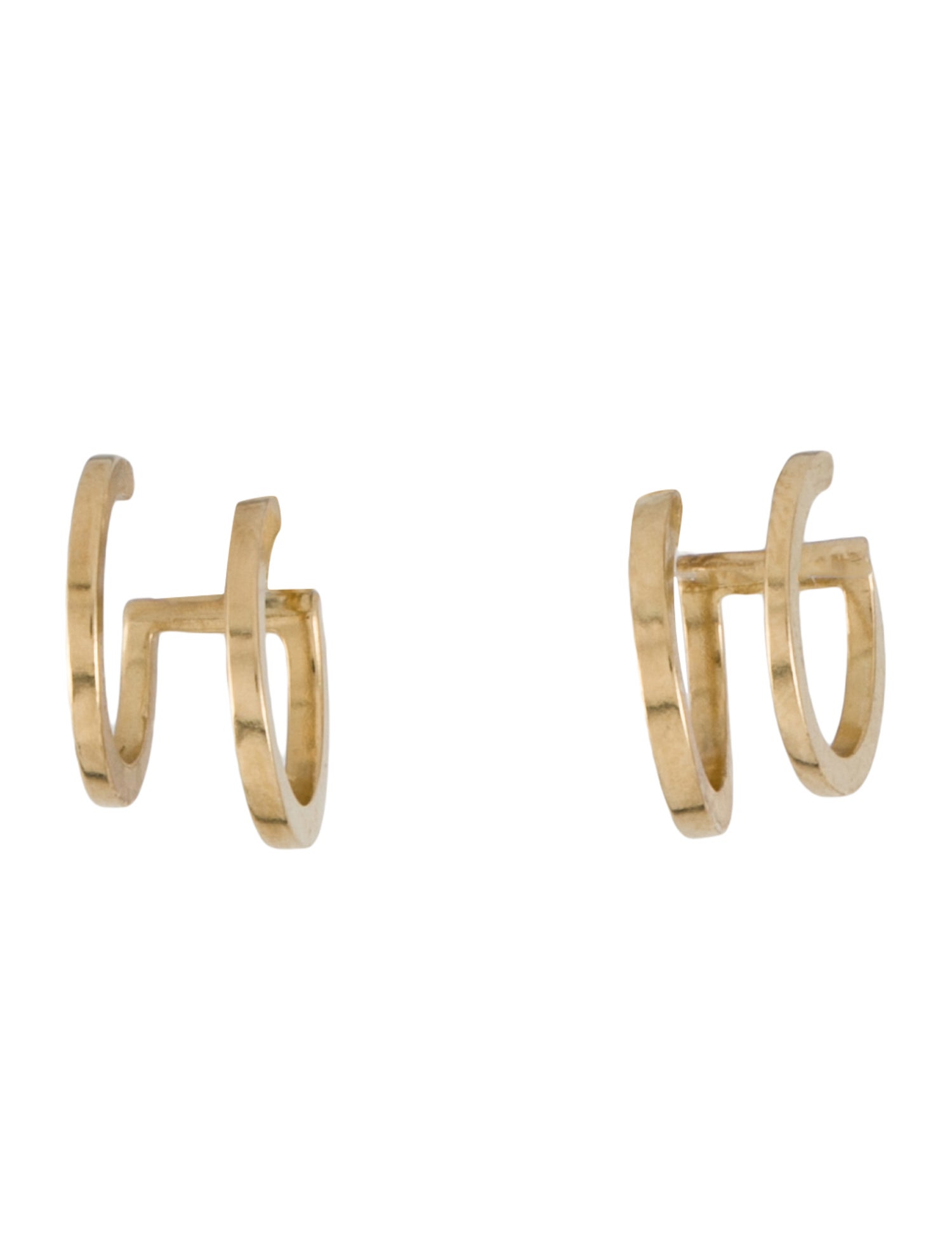 Zoë Chicco 14K Double Hoop Earrings