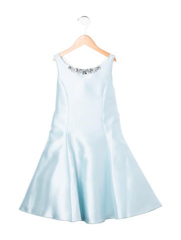 Zoe Girls' Embellished A-Line Dress w/ Tags