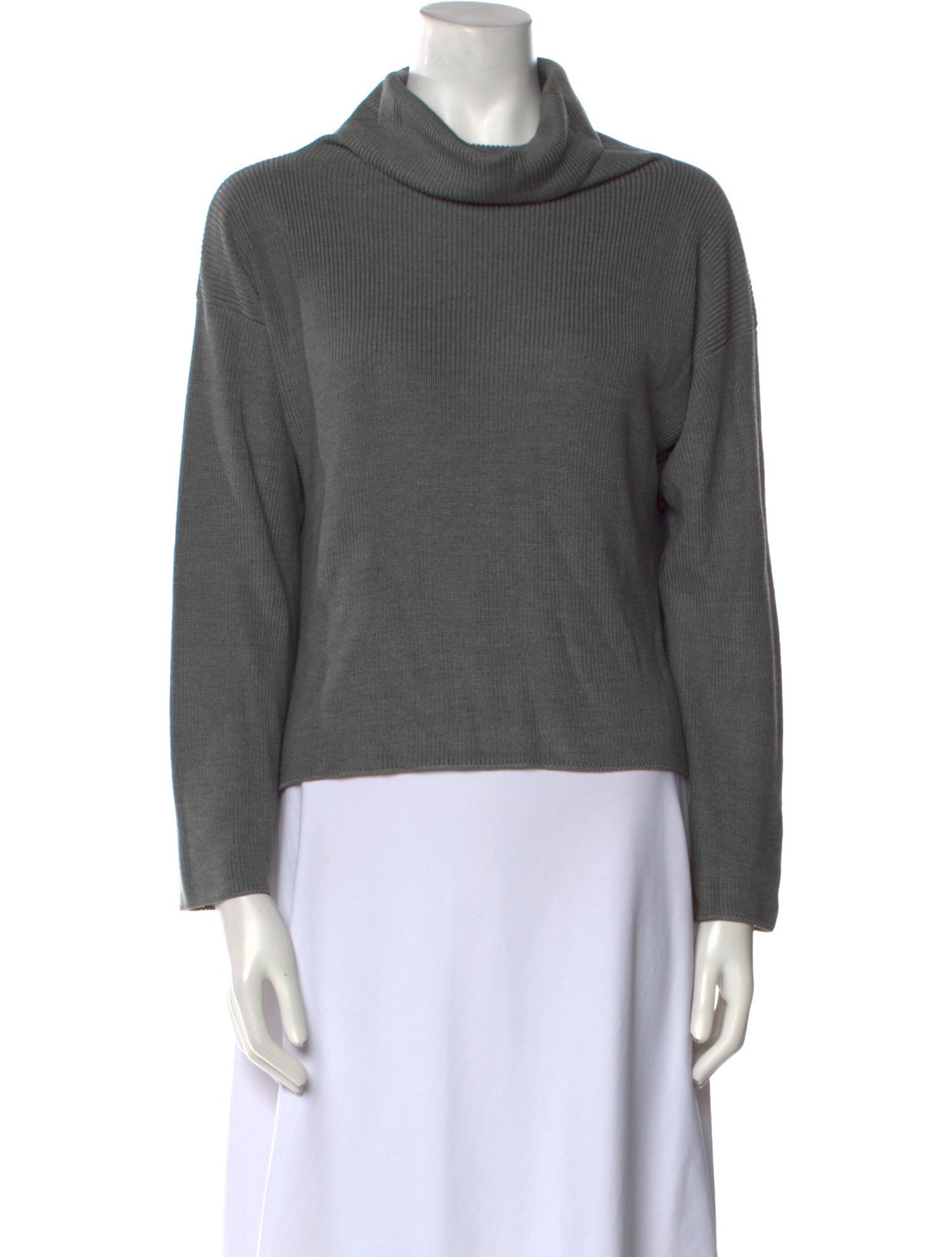 Zoran Silk Turtleneck Sweater