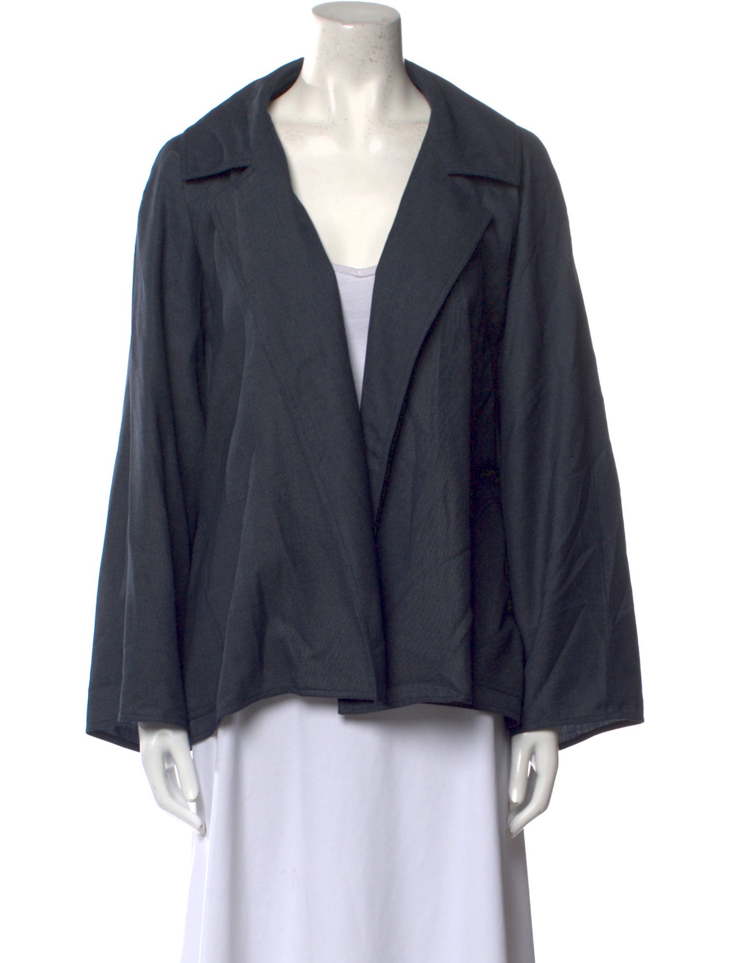 Zoran Wool Open Front Sweater