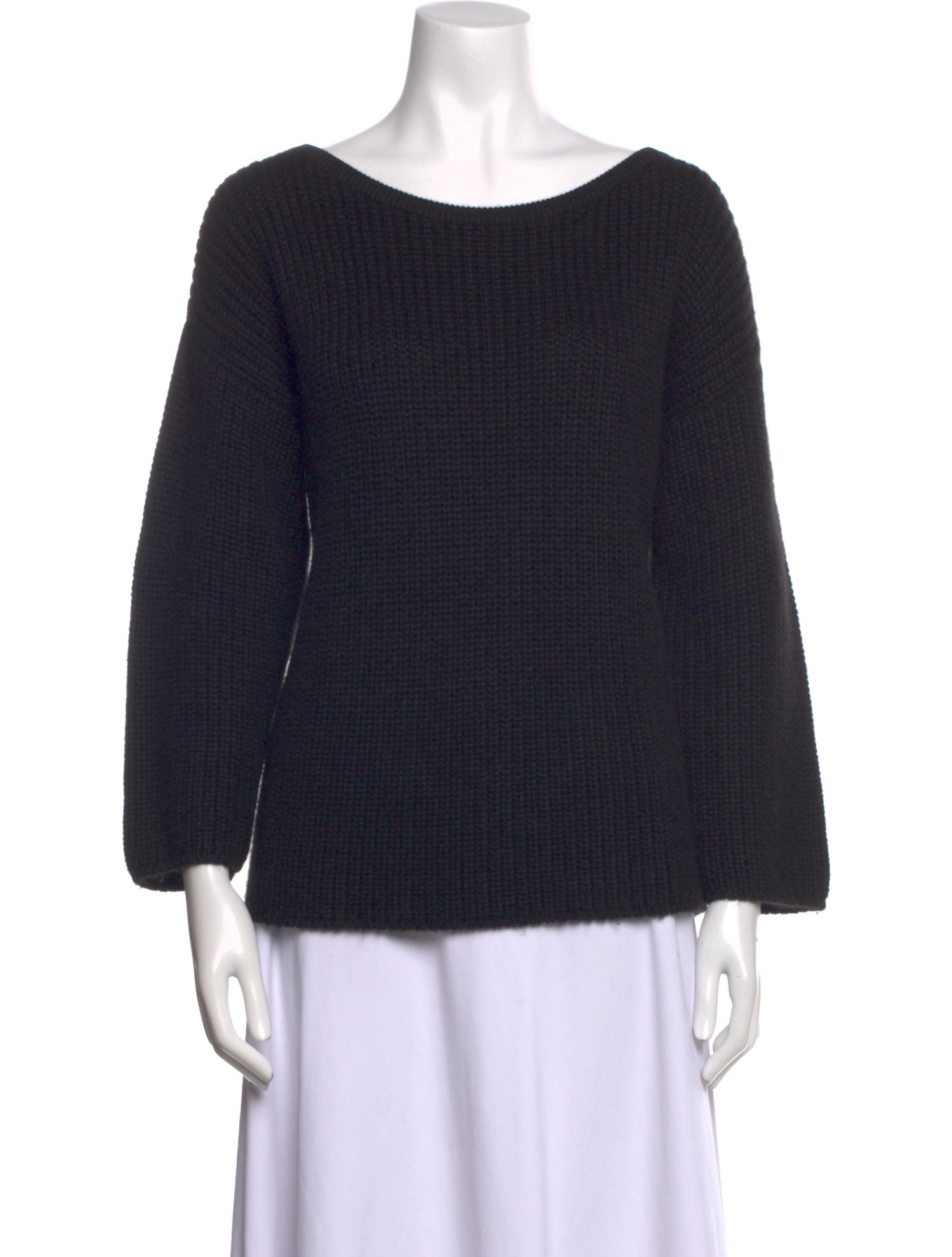 Zoran Cashmere Bateau Neckline Sweater