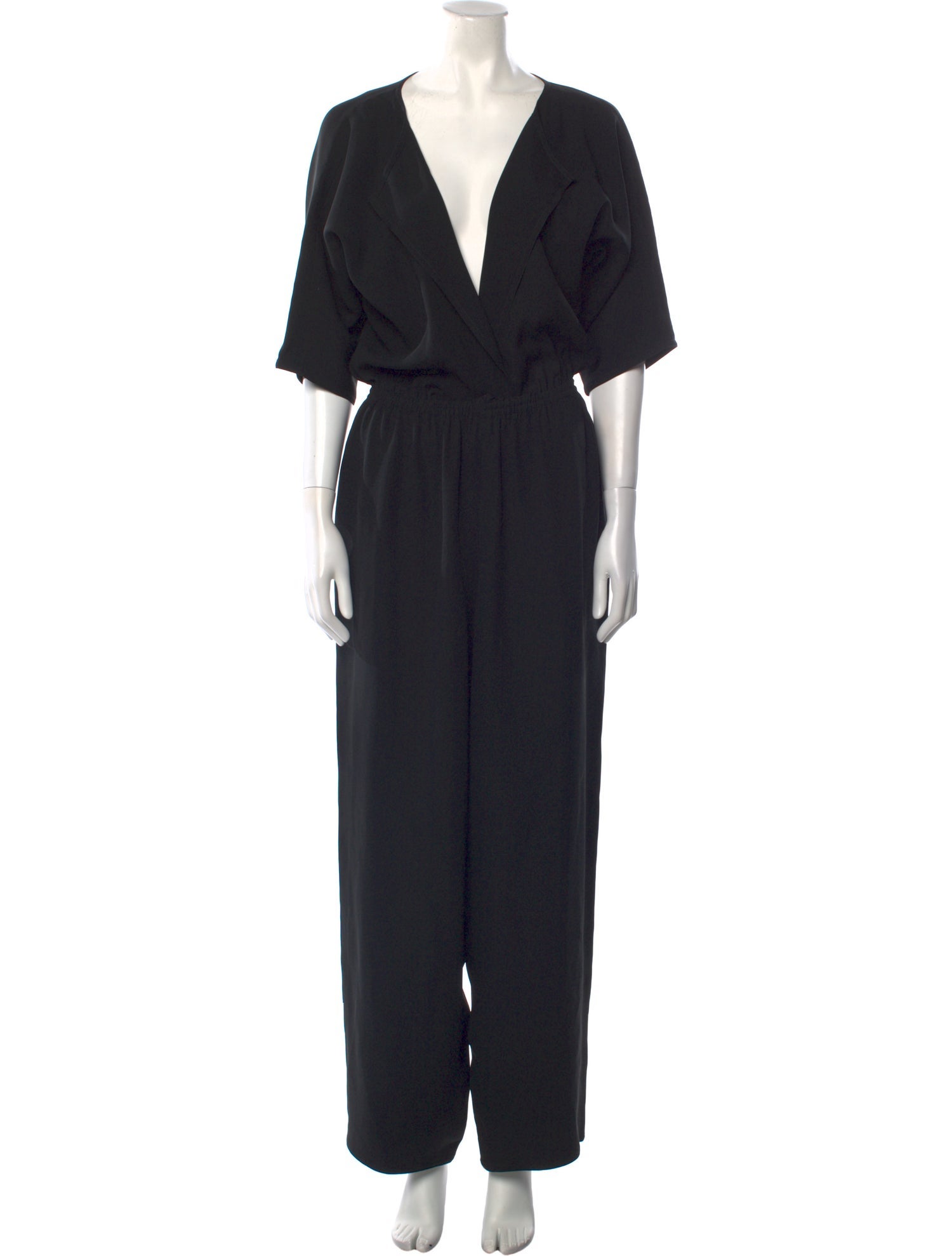 Zoran Cashmere V-Neck Jumpsuit