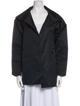 Zoran Silk Faux Fur Jacket