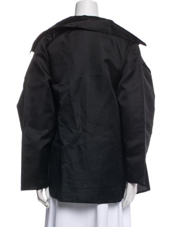 Zoran Silk Faux Fur Jacket