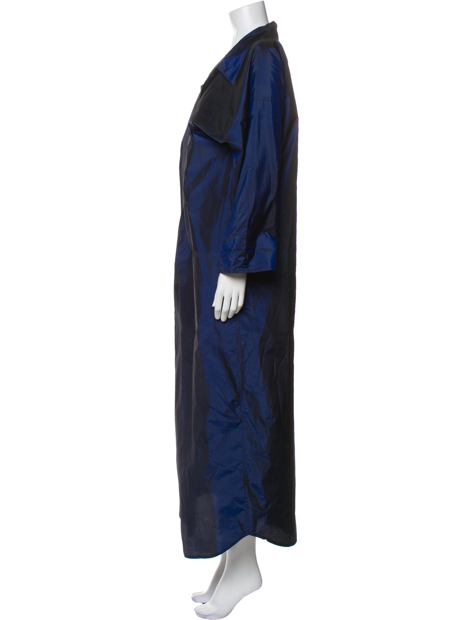 Zoran Silk Colorblock Pattern Evening Jacket