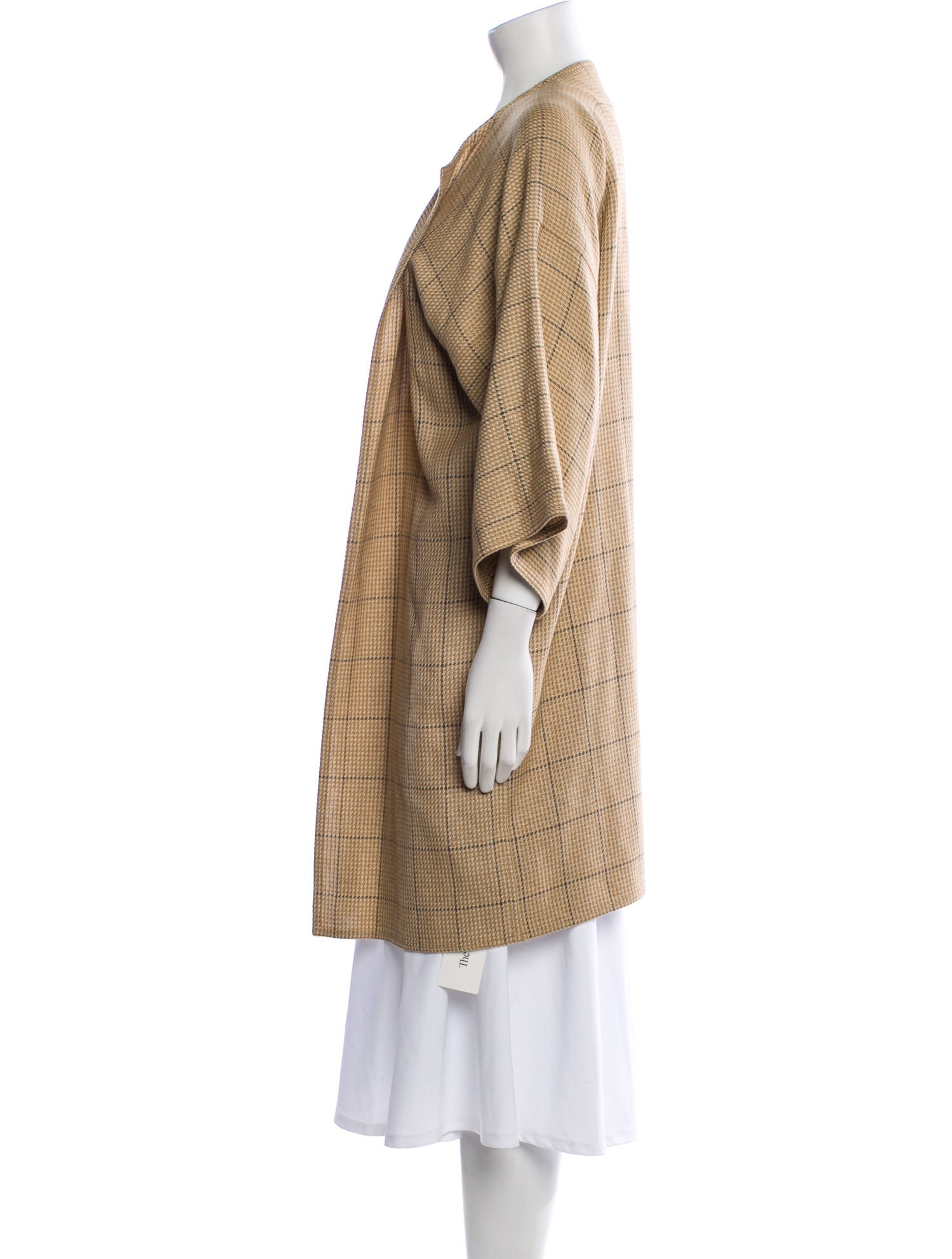 Zoran Cashmere Animal Print Coat