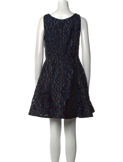 Zac Posen x Illesteva Printed Mini Dress