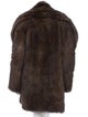 Zandra Rhodes Knitted Sable Coat