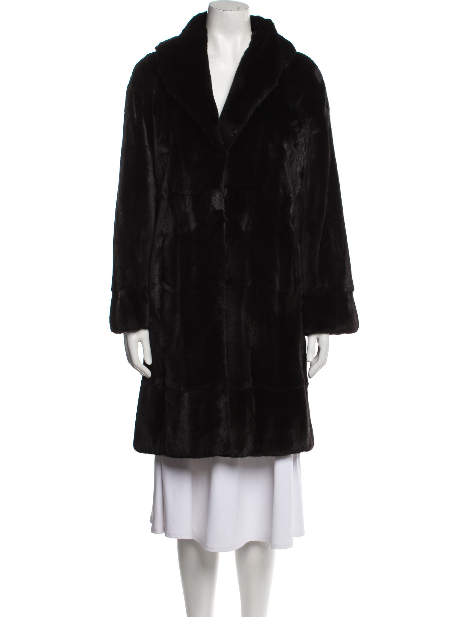 Zandra Rhodes Mink Fur Coat