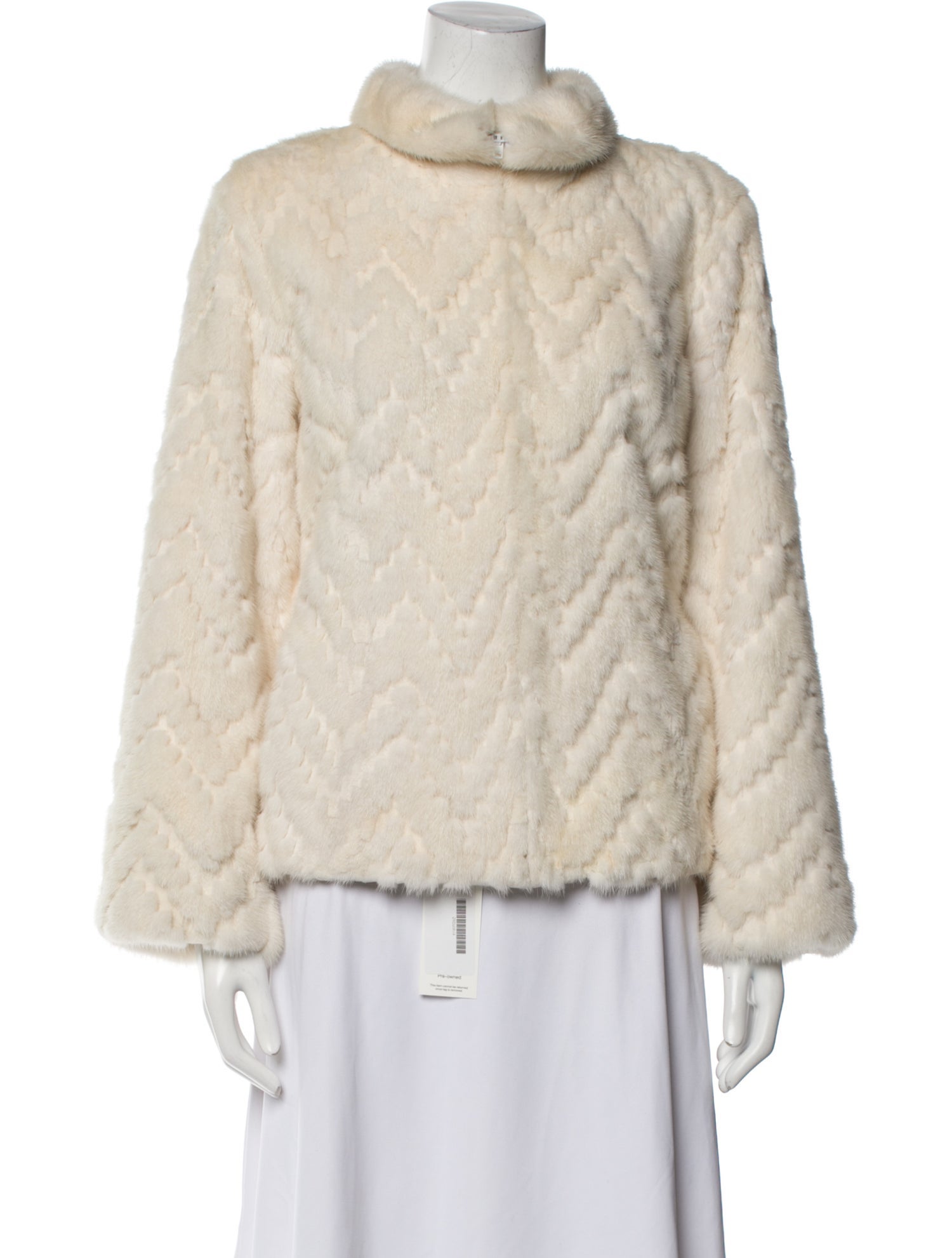 Zandra Rhodes Mink Fur Jacket