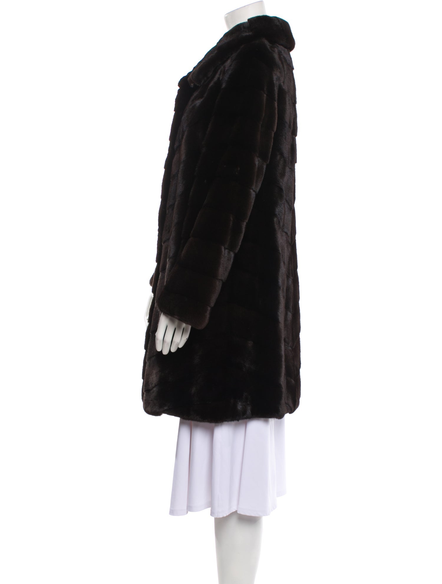 Zandra Rhodes Vintage 1980's Fur Coat