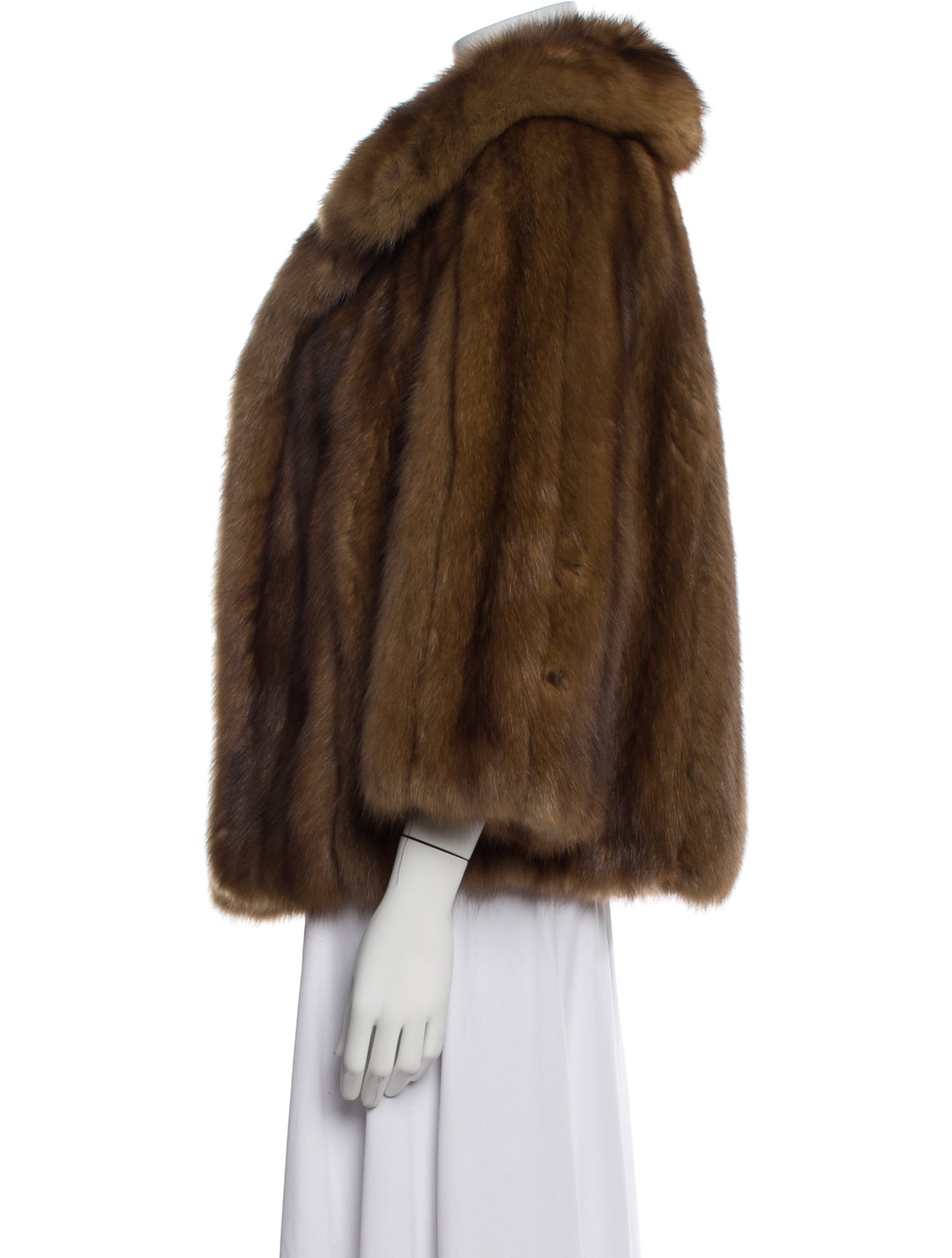 Zandra Rhodes Vintage 1980's Faux Fur Jacket