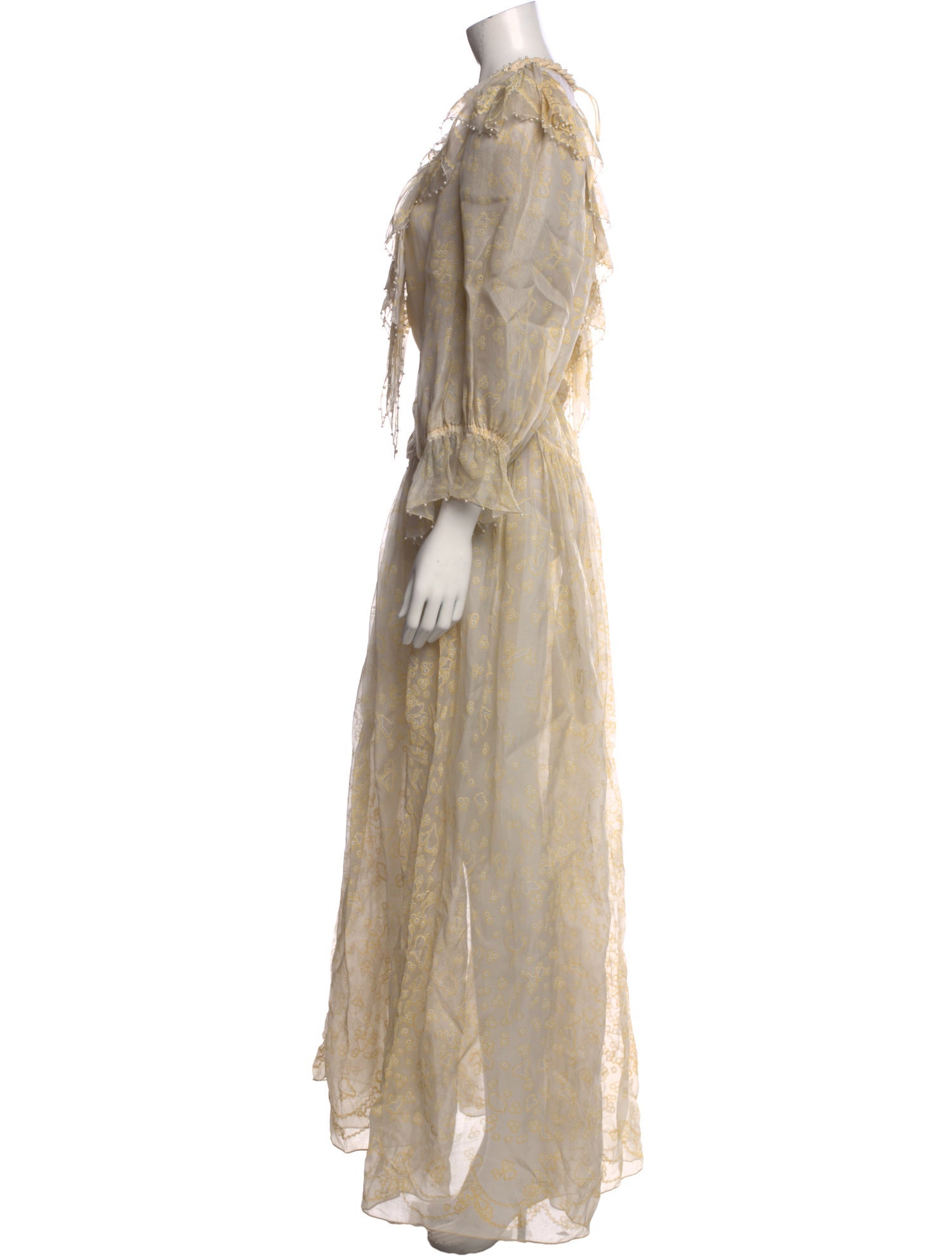 Zandra Rhodes Vintage Long Dress