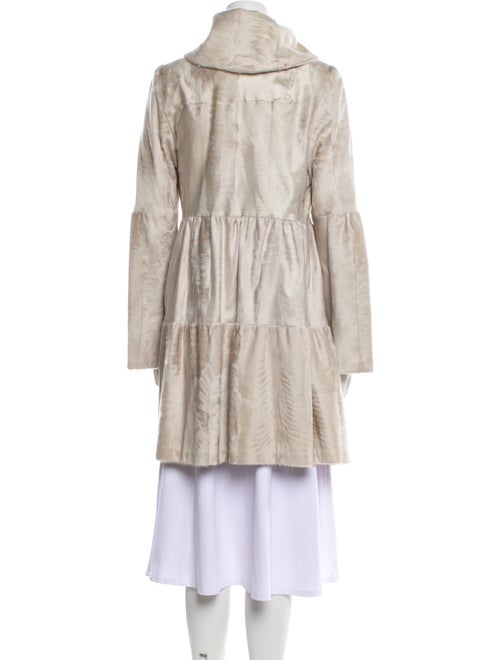 Zandra Rhodes Late 2000's - Early 2010's Fur Fur Coat