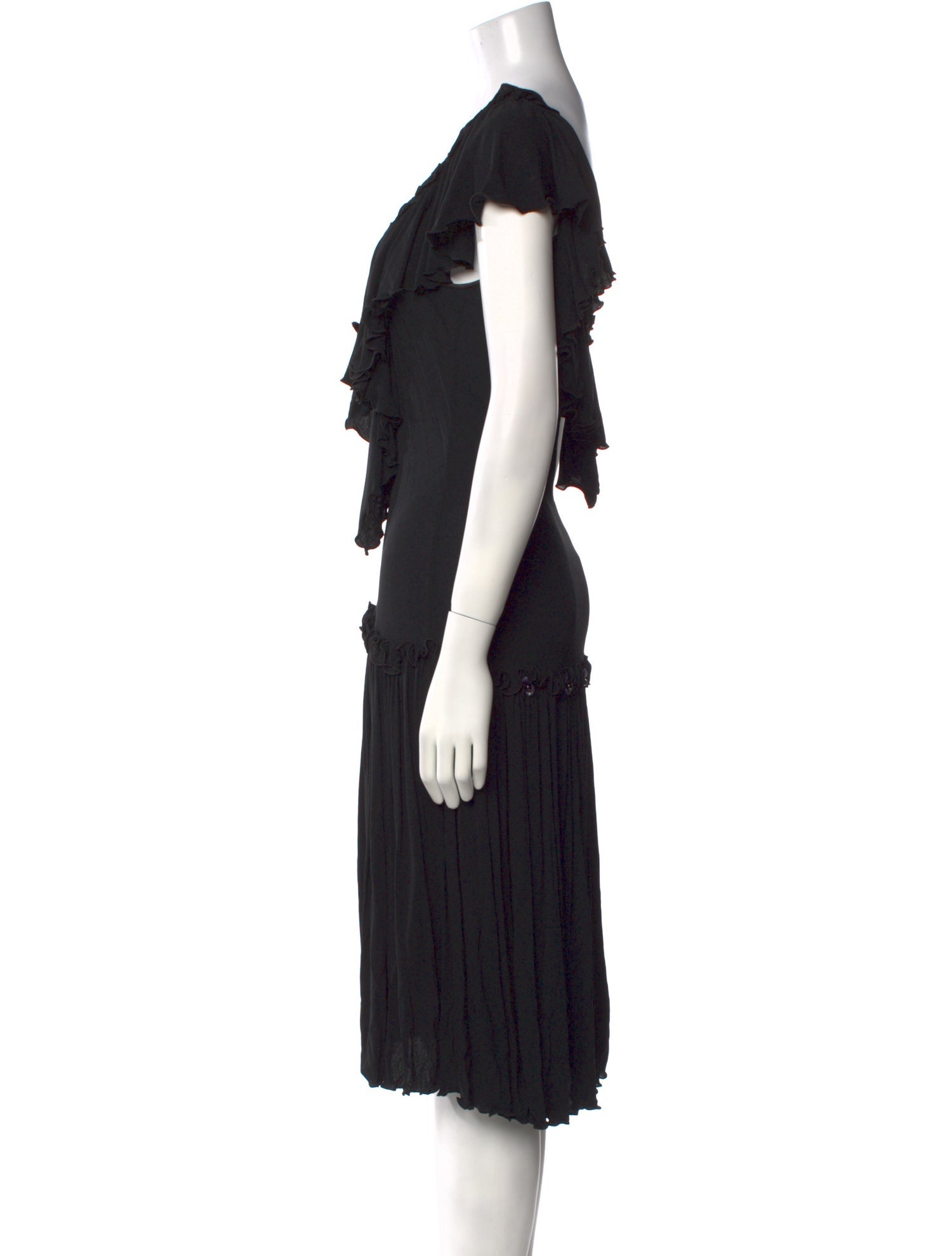 Zandra Rhodes Vintage Knee-Length Dress