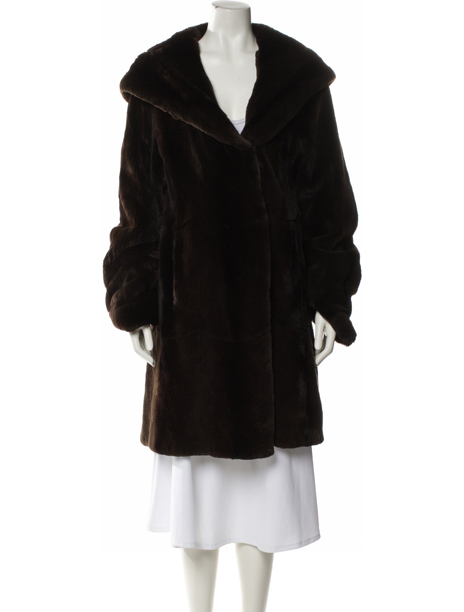 Zandra Rhodes Mink Fur Coat