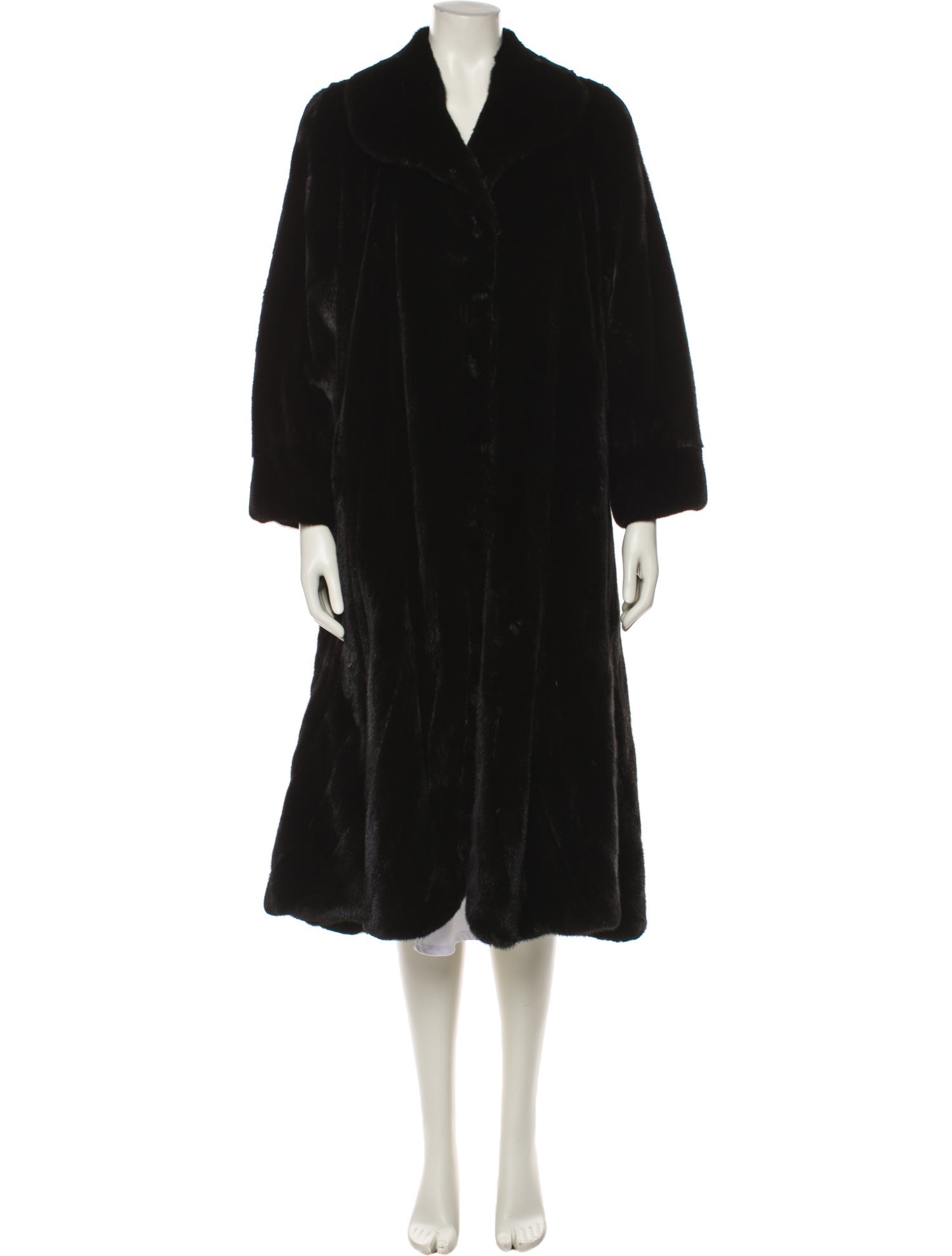Zandra Rhodes Mink Fur Coat