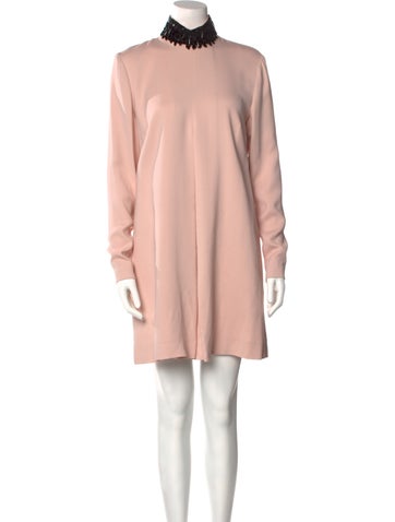 Zuhair Murad Dresses Turtleneck Mini Dress Us6, It42 | M