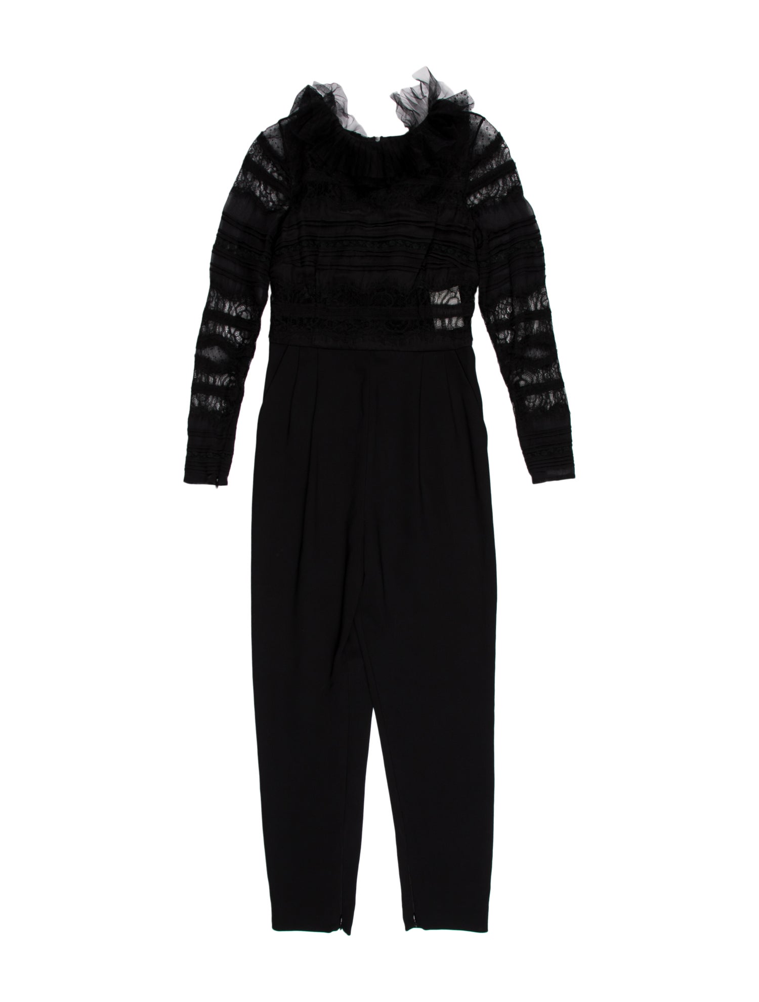Zuhair Murad Crew Neck Jumpsuit