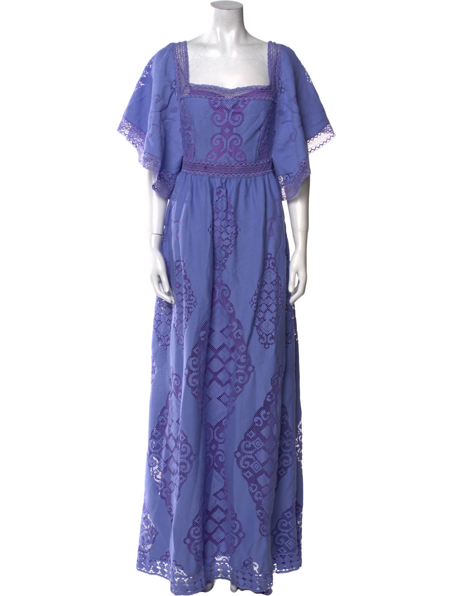 Zuhair Murad Paisley Print Long Dress w/ Tags