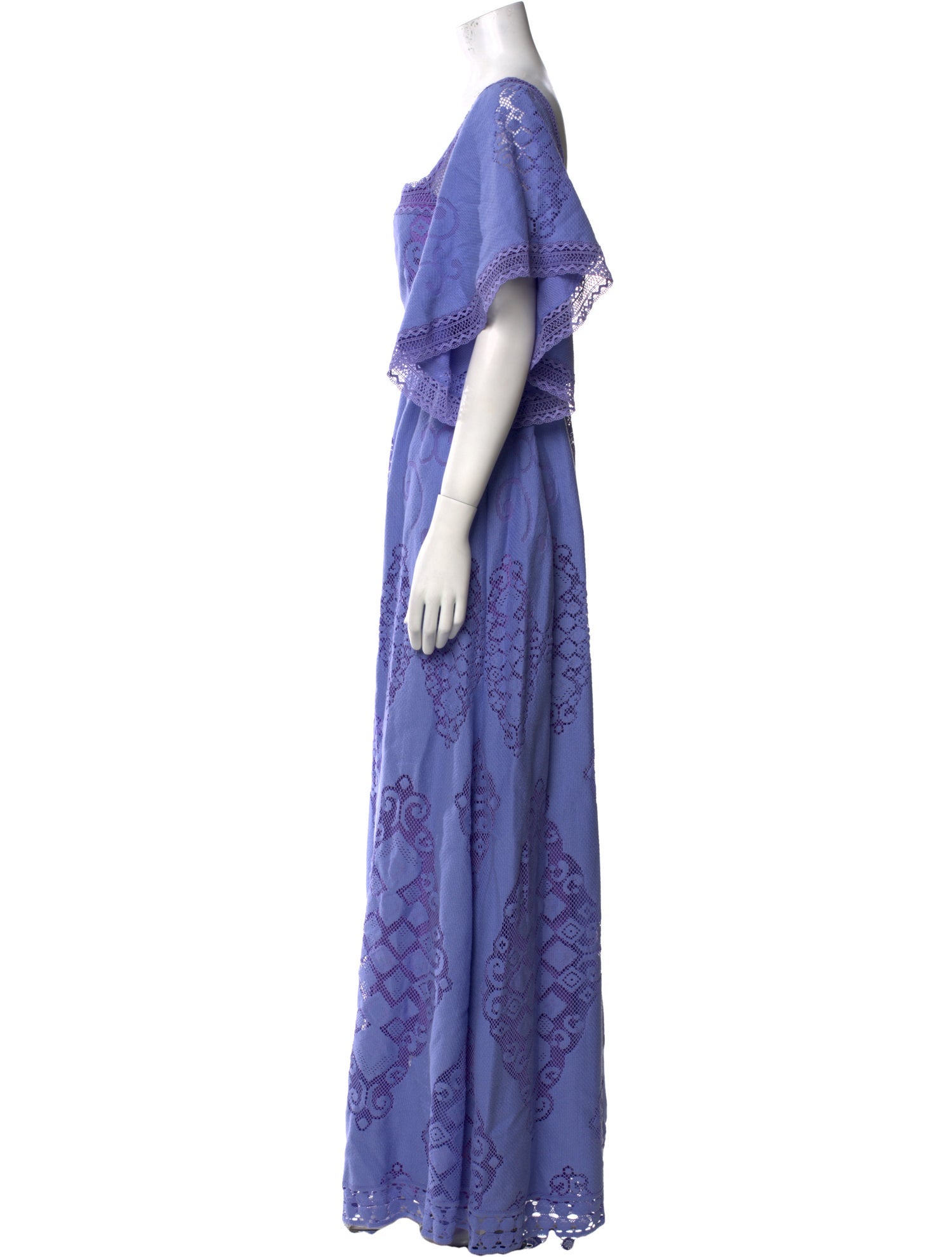 Zuhair Murad Paisley Print Long Dress w/ Tags
