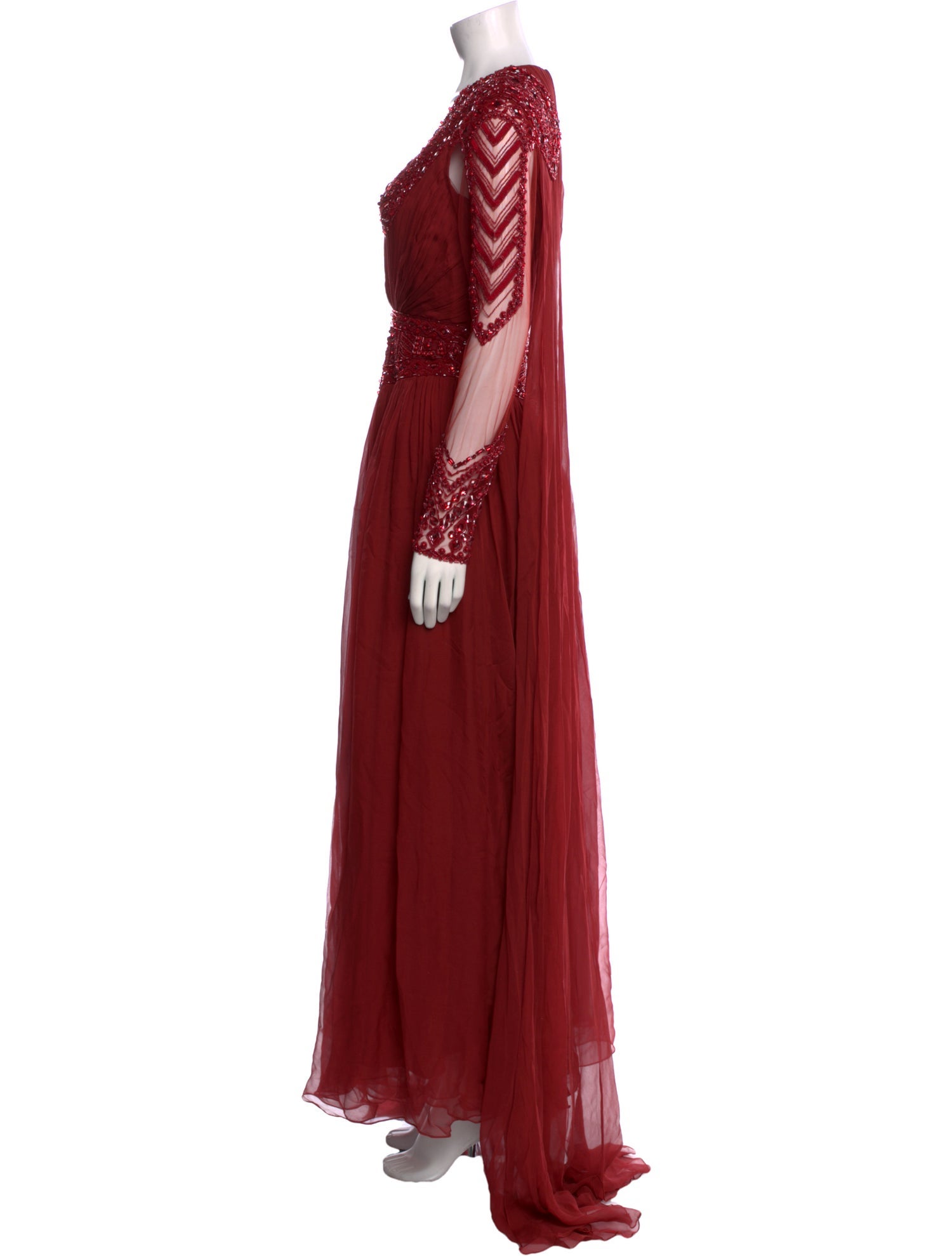 Zuhair Murad Silk Long Dress