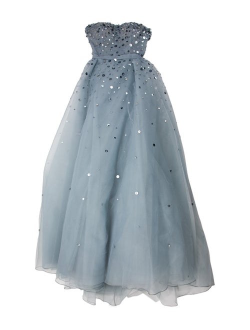 Zuhair Murad Silk Long Dress