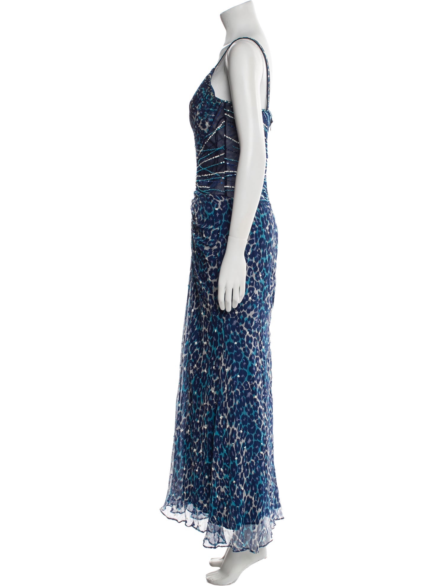 Zuhair Murad Printed Long Dress