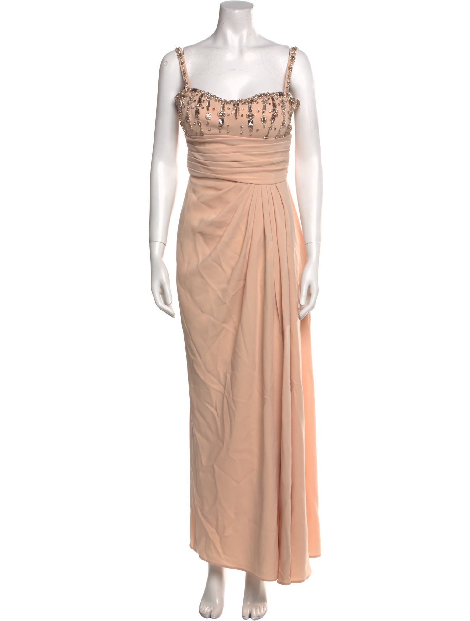Zuhair Murad Square Neckline Long Dress