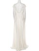 Zuhair Murad Bateau Neckline Long Dress