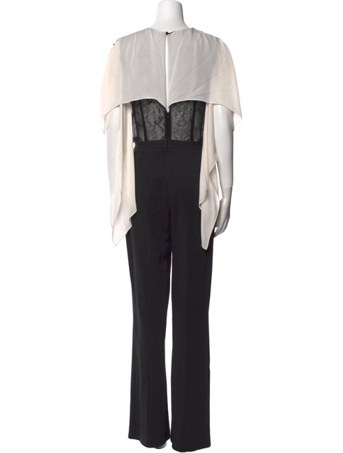 Zuhair Murad Crew Neck Jumpsuit