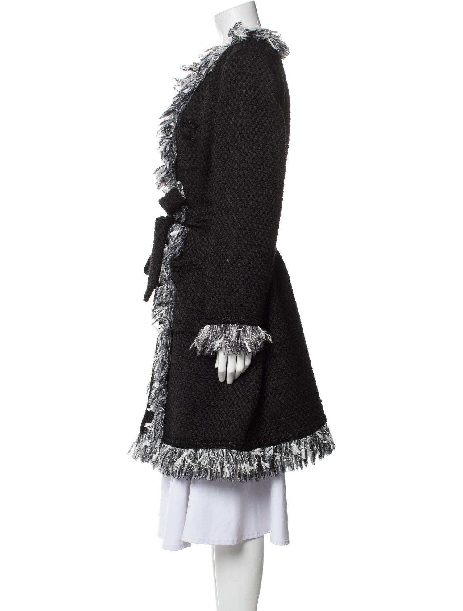 Zuhair Murad Colorblock Pattern Coat