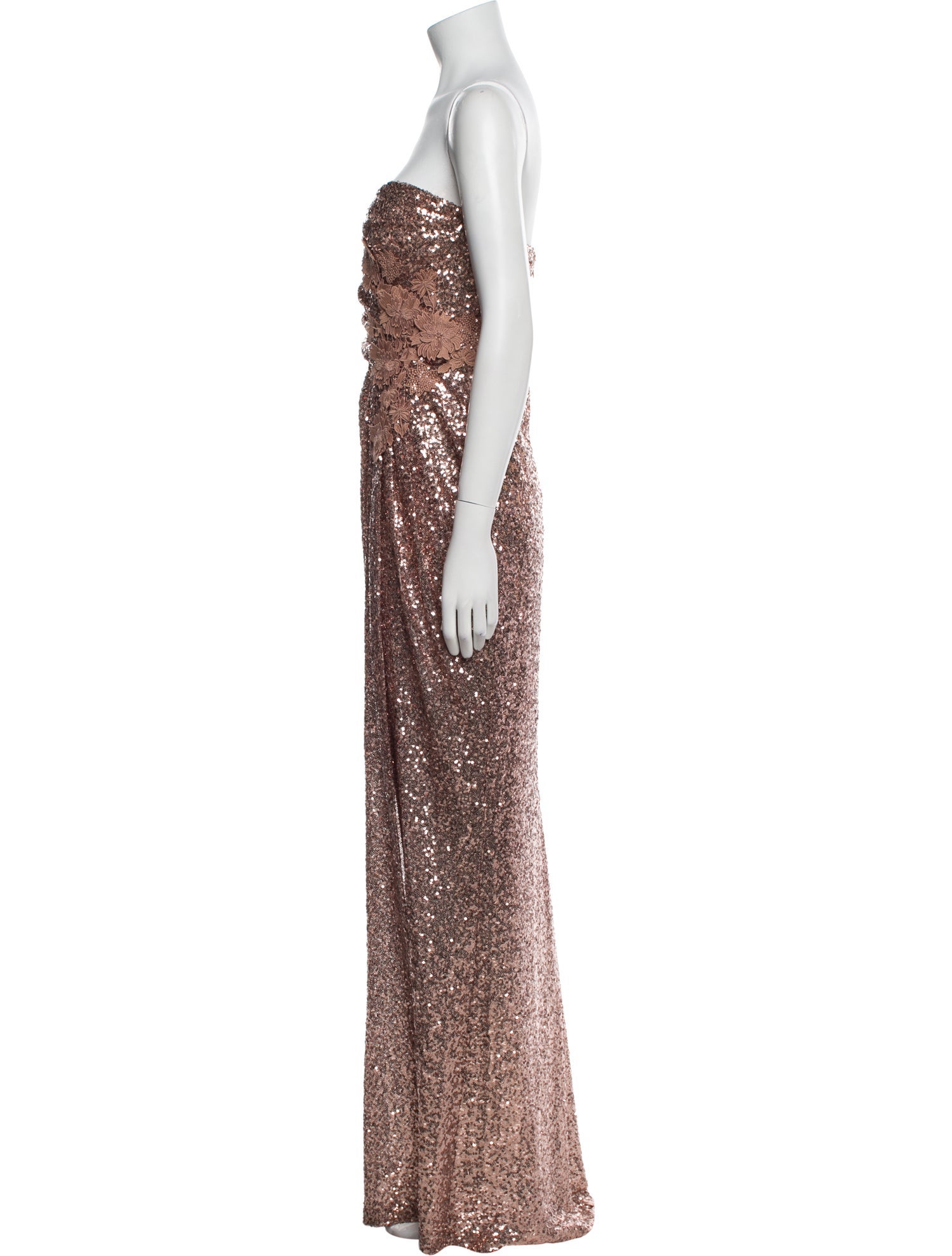 Zuhair Murad Strapless Long Dress