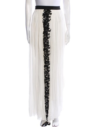 Zuhair Murad Silk Midi Length Skirt