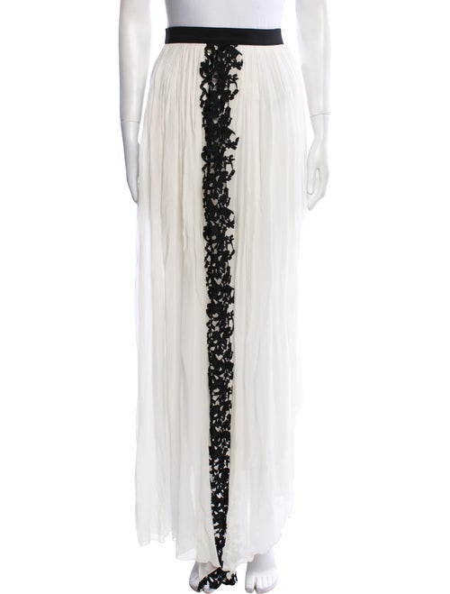 Zuhair Murad Silk Midi Length Skirt