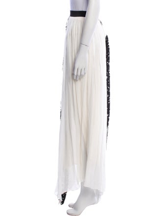 Zuhair Murad Silk Midi Length Skirt