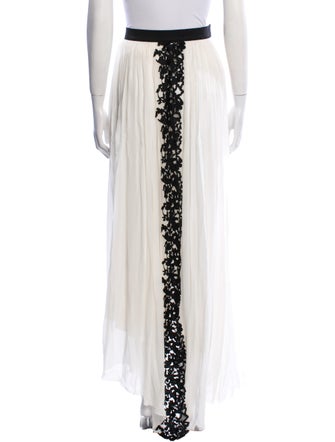 Zuhair Murad Silk Midi Length Skirt