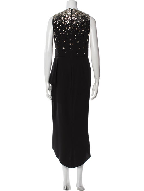 Zuhair Murad Crew Neck Long Dress