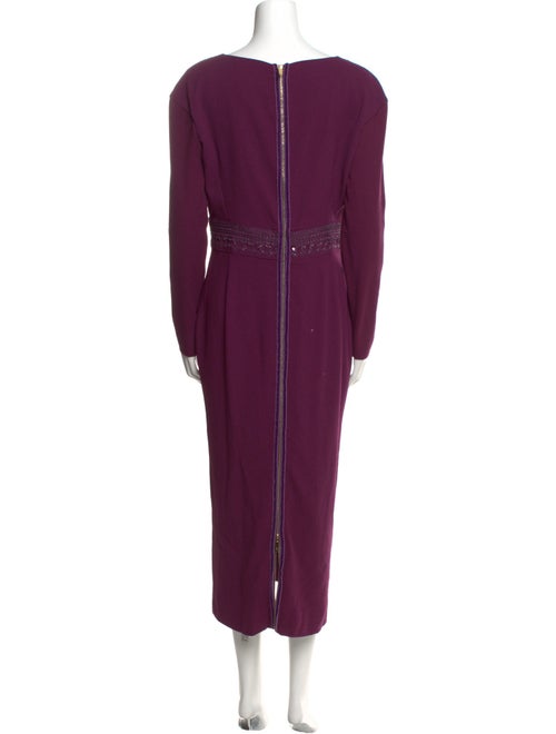 Zuhair Murad V-Neck Long Dress