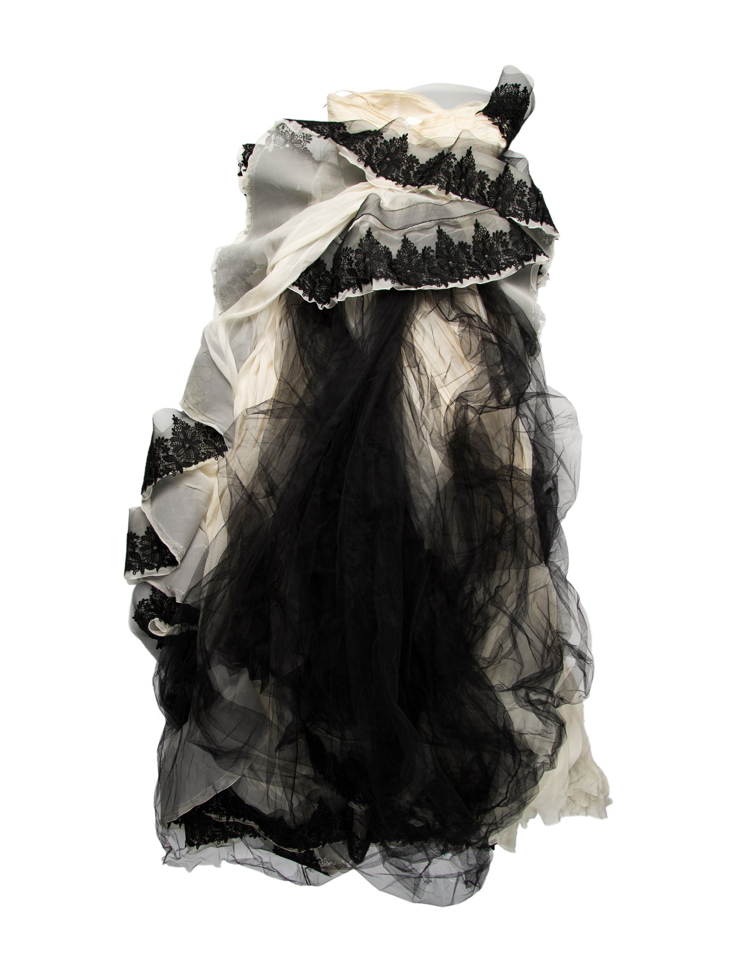 Zuhair Murad Lace Pattern Long Dress