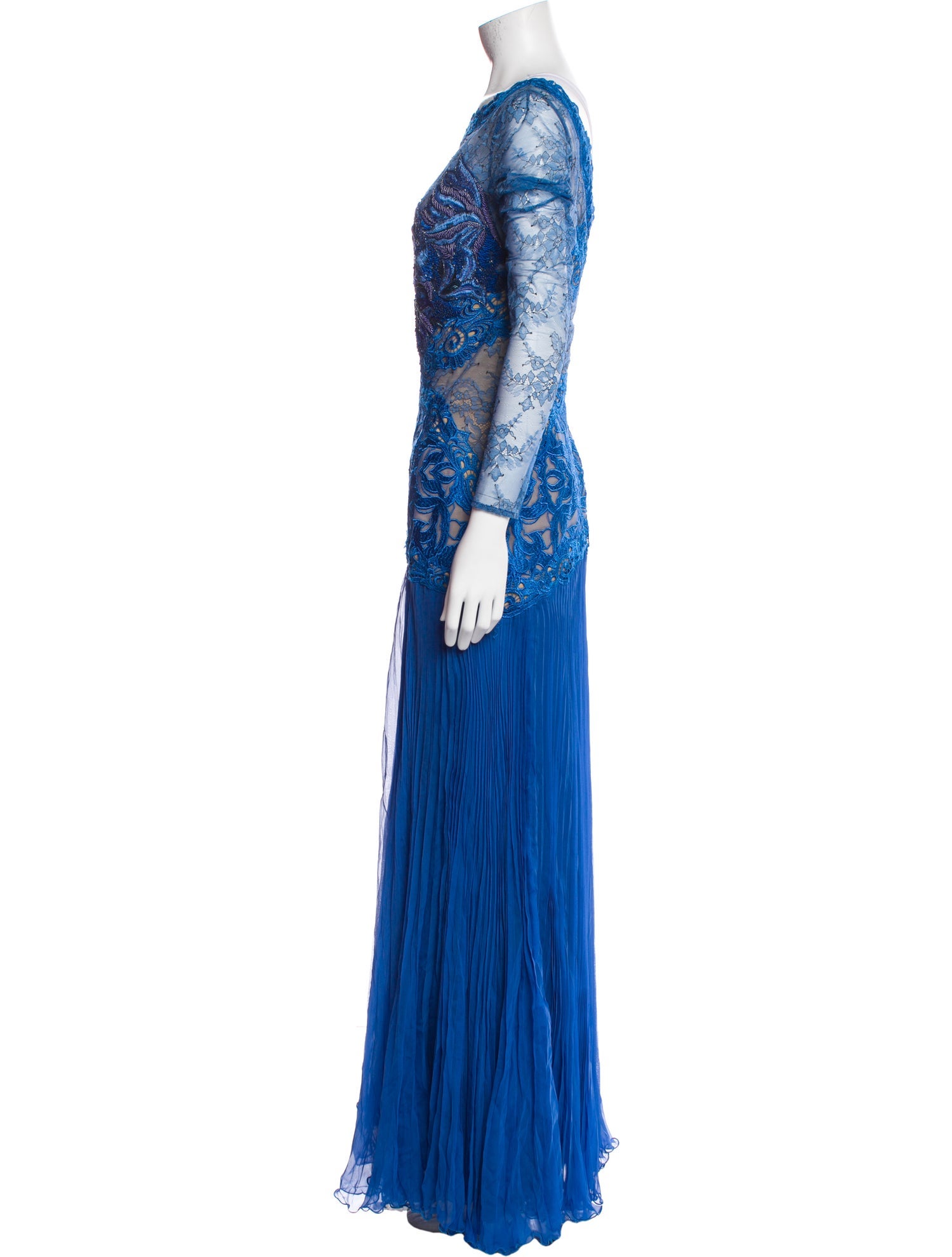 Zuhair Murad Bateau Neckline Long Dress