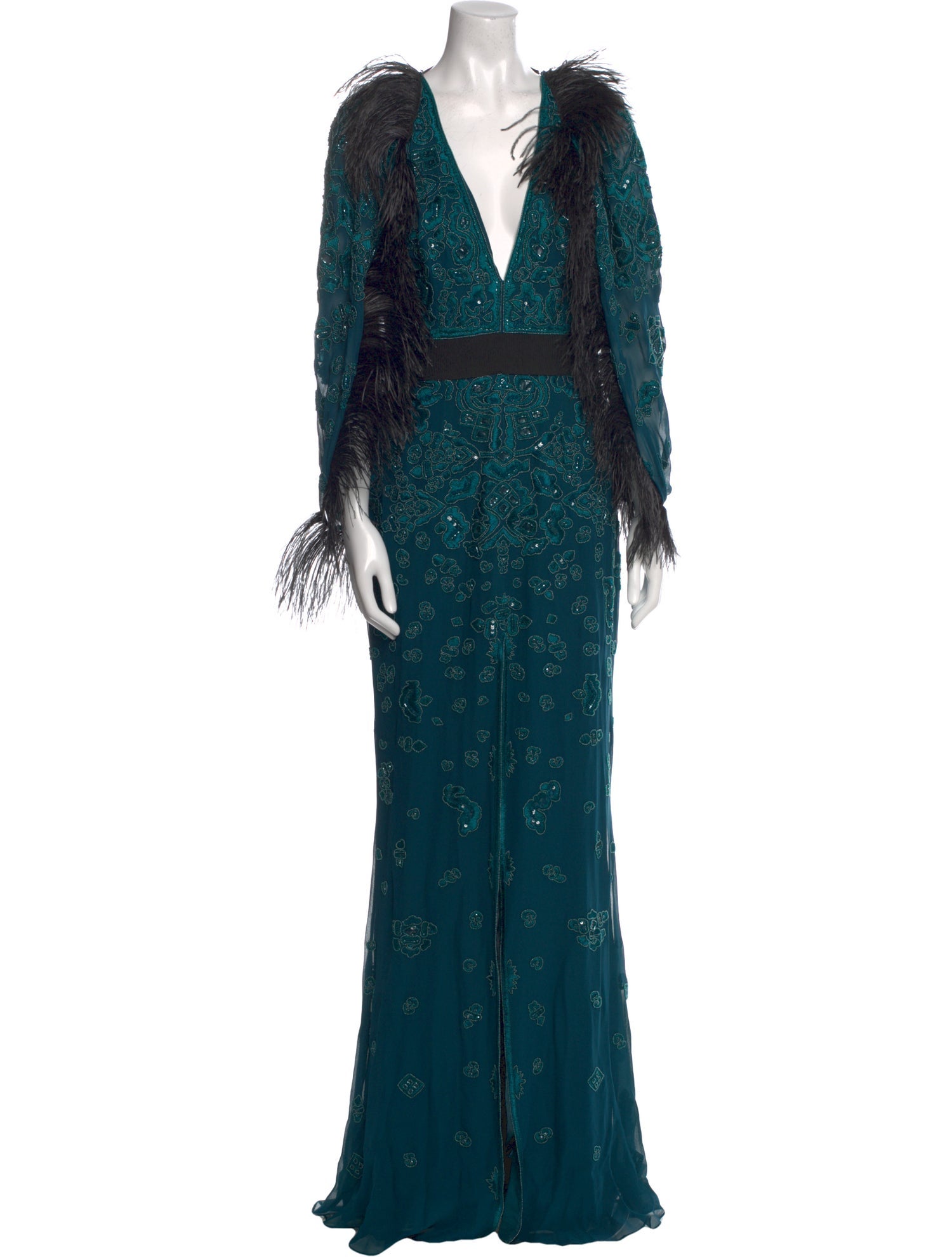 Zuhair Murad Silk Long Dress w/ Tags