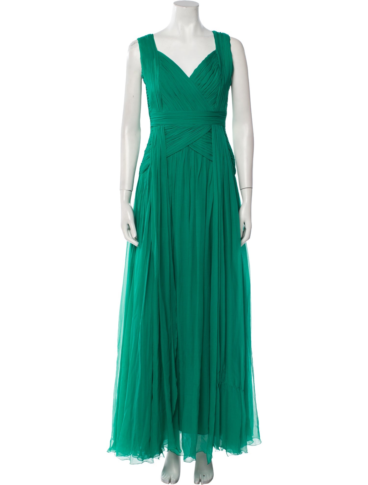 Zuhair Murad V-Neck Long Dress