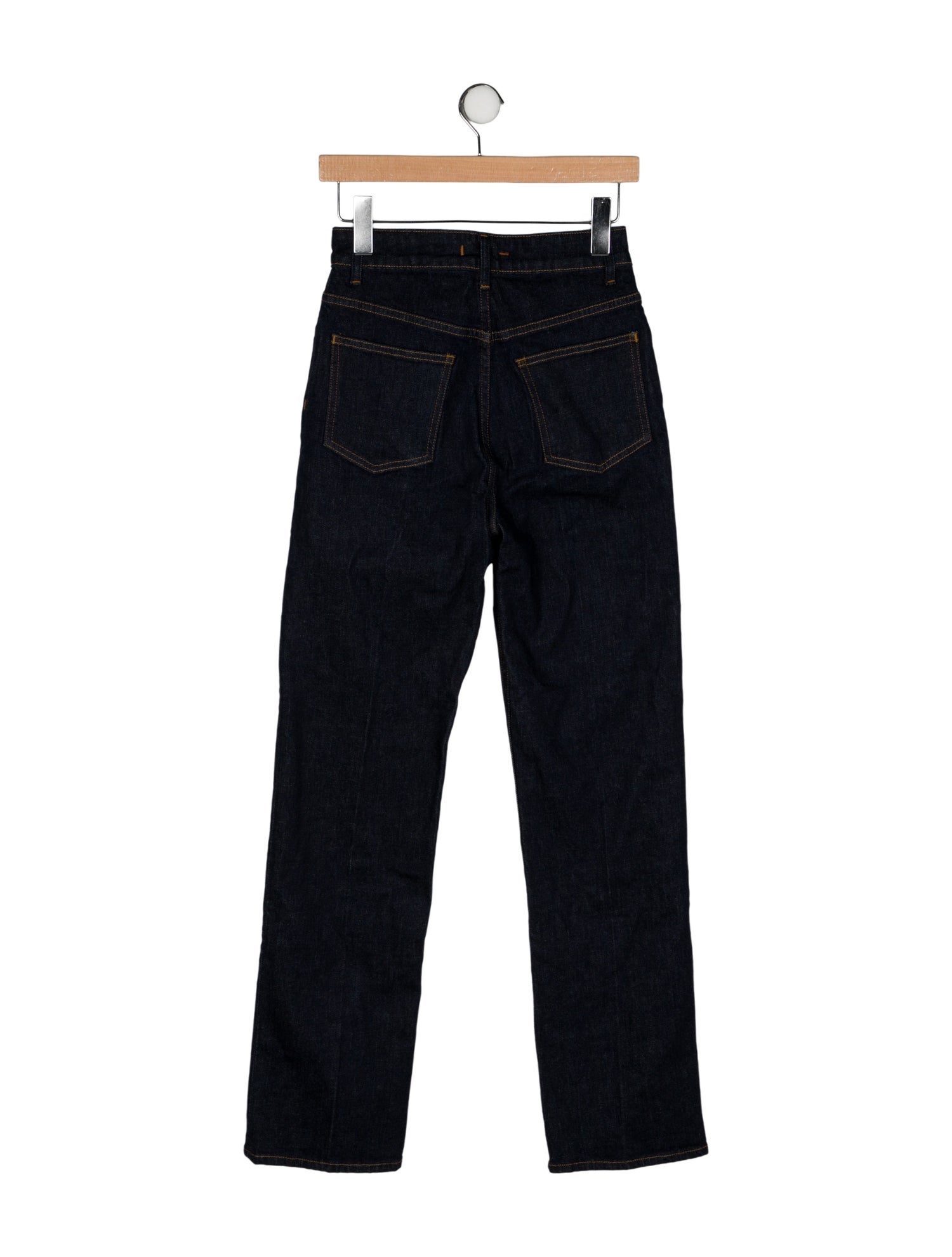 Ossou High-Rise Straight Leg Jeans w/ Tags