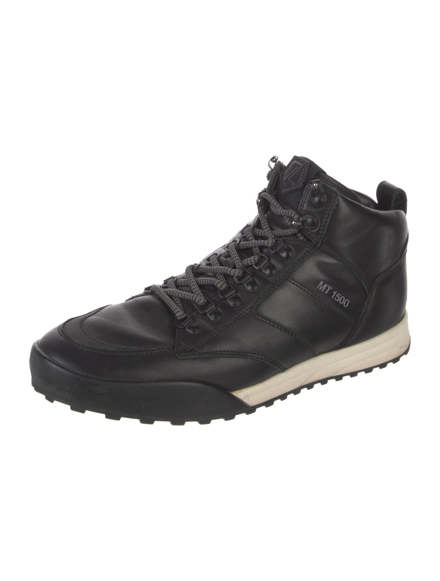 Z Zegna Leather Sneakers