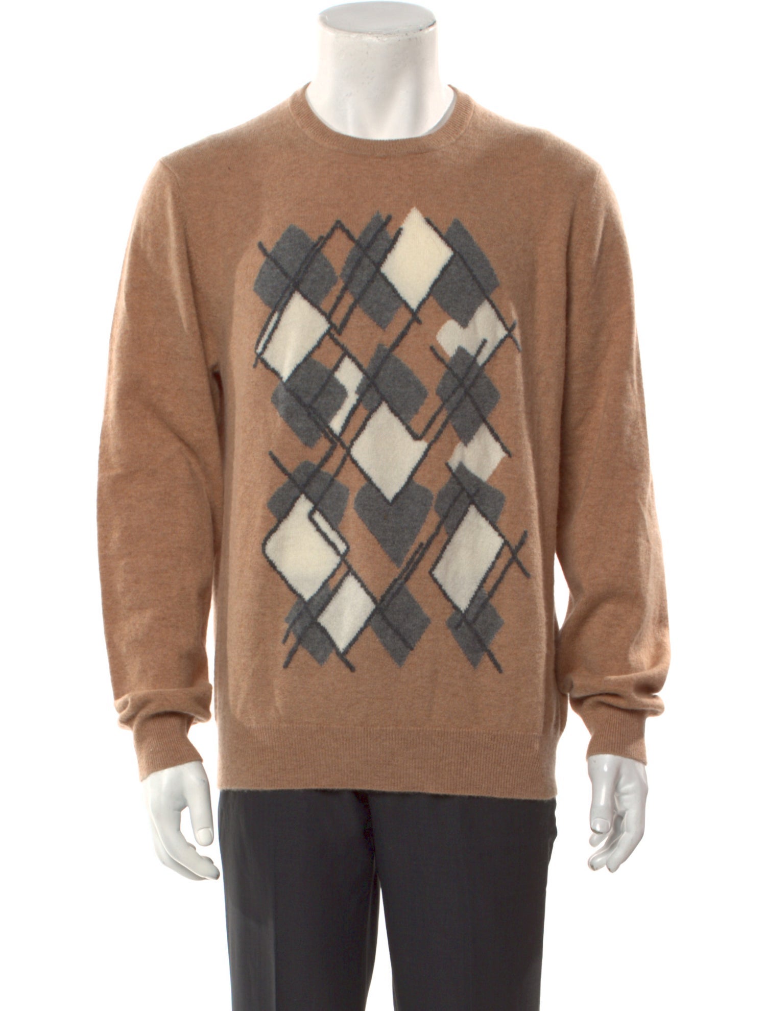 Z Zegna Cashmere Printed Pullover